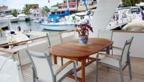Yia Sou - Aft Deck informal dining